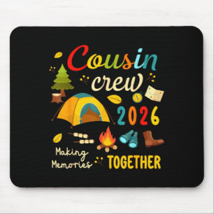 Cousin-Crew 2026 Erinnerungen Cousins-Trip Kinder Mousepad
