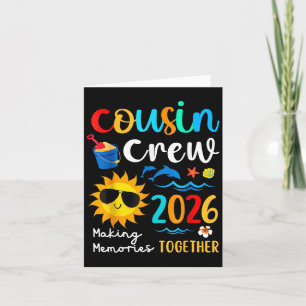 Cousin Crew 2026 Erinnerungen schaffen Sommer Fami Karte