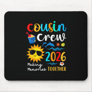 Cousin Crew 2026 Erinnerungen schaffen Sommer Fami Mousepad