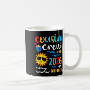 Cousin Crew 2026 Erinnerungen Sommerferien Kaffeetasse