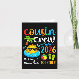 Cousin Crew 2026 Gemeinsam Erinnerungen schaffen S Karte