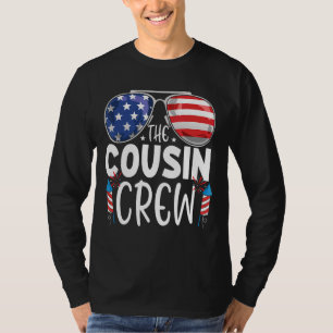 Cousin Crew 4. Juli Amerikanische Familie Matching T-Shirt