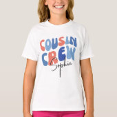 Cousin Crew 4. Juli Wiedersehen Matching T-Shirt (Vorderseite)