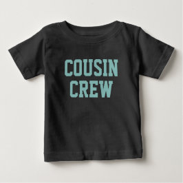 Cousin Crew | Aquamarin passende Kinder Baby T-shirt