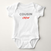 Cousin Crew Baby Strampler (Vorderseite)