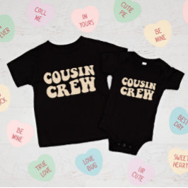 Cousin Crew | Beige Matching Family Baby T-shirt