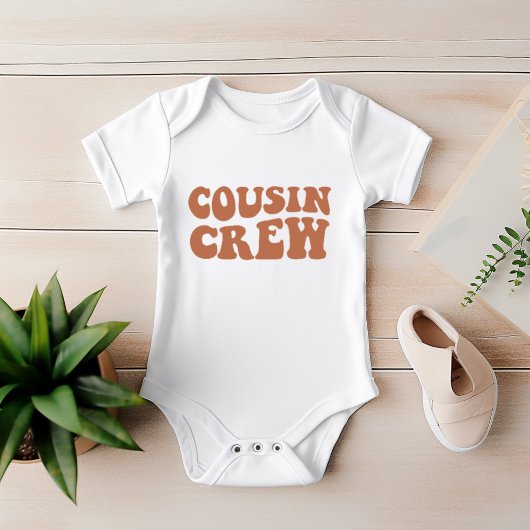 Cousin Crew | Braune Matching Family Baby Strampler