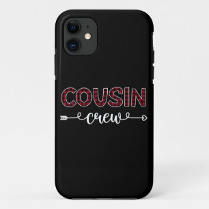 Cousin Crew Buffalo Karierte Muster Weihnachtsferi Case-Mate iPhone Hülle