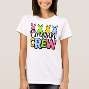 Cousin Crew Bunte Osterhasen T-Shirt