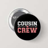 Cousin Crew Button (Vorne & Hinten)