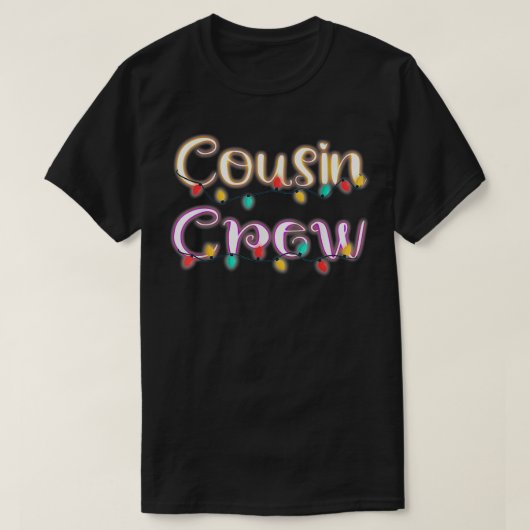 Cousin Crew Christmas Family Member Group Cousins T-Shirt (Design vorne)