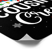 Cousin Crew Christmas Pajamas For Men Kids Women G Poster (Ecke)
