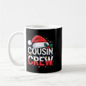 Cousin Crew Christmas Reindeer Antlers Hat Lights  Kaffeetasse (Links)