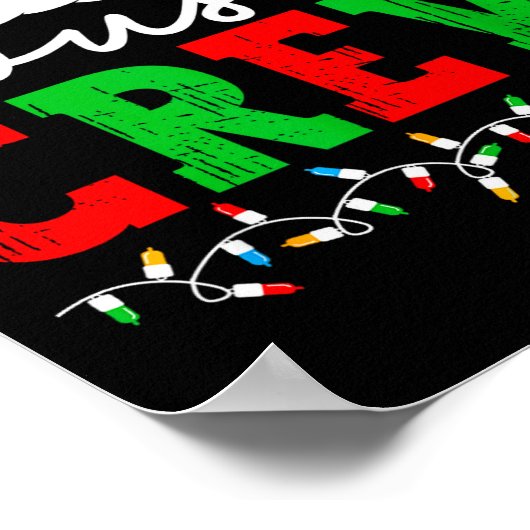 Cousin Crew Christmas Shirts Matching Pajamas For Poster (Ecke)