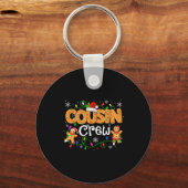 Cousin Crew Christmas Shirts Matching Pajamas For Schlüsselanhänger (Vorderseite)
