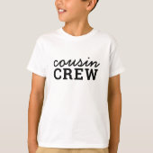 Cousin Crew | Coole Matching-Familie T-Shirt (Vorderseite)