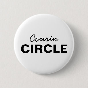 Cousin Crew Cooles passendes Familiensdesign Button