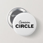 Cousin Crew | Cooles passendes Familiensdesign Button (Vorne & Hinten)