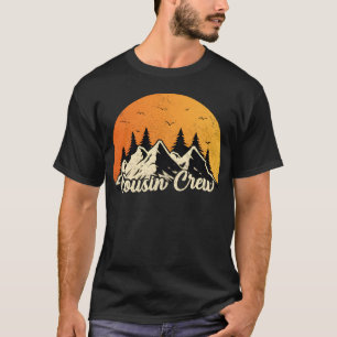 Cousin Crew Cousins Sommercamp Retro Vintage Gesch T-Shirt