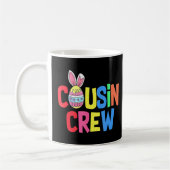 Cousin Crew Cute Bunny Rabbit Egg Matching Easter Kaffeetasse (Links)