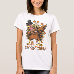 Cousin Crew DABBING TÜRKEI Funny Erntedank Teil T-Shirt