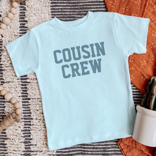 Cousin Crew | Dusty Blue Kids Baby T - Shirt