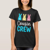 Cousin Crew Easter Bunny Family Matching Shirt (Vorderseite)