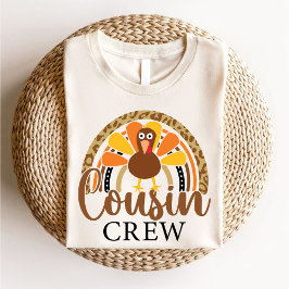 Cousin Crew Erntedank Niedlich Türkei Familie T-Shirt
