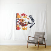Cousin Crew Erntedank Pumpkin Wandteppich (Beispiel (Horizontal))