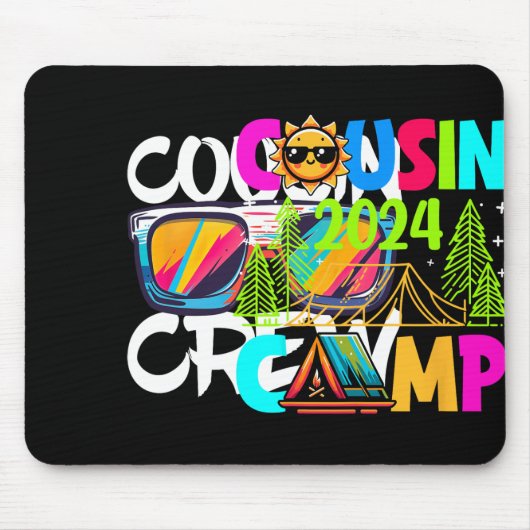 Cousin Crew Erwachsene Kinder Matching Cousin Crew Mousepad (Vorne)
