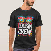 Cousin Crew Erwachsene Kinder Matching Cousin gebe T-Shirt (Vorderseite)
