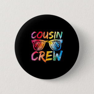 Cousin Crew Familien-Matching Cousin Jungen Mädche Button