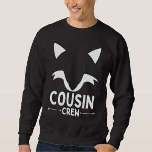 Cousin Crew Familientreffen passendes Gruppen-Fuch Sweatshirt