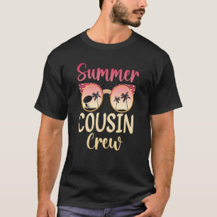 Cousin Crew Familienurlaub Sommerferien Strandkreu T-Shirt
