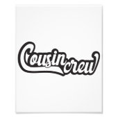Cousin Crew Fotodruck (Vorne)
