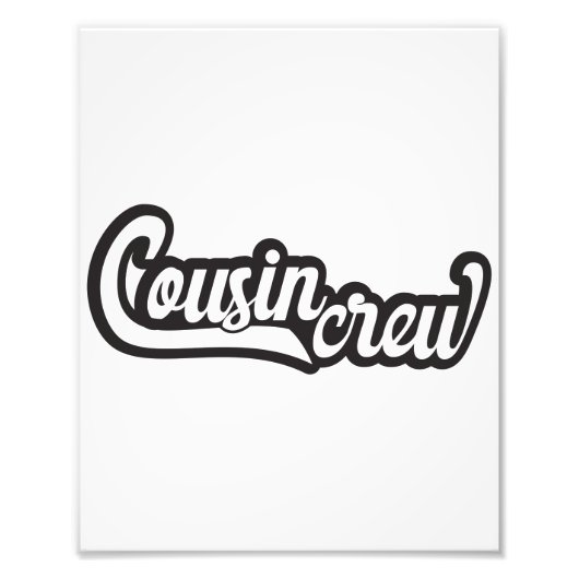 Cousin Crew Fotodruck (Vorne)