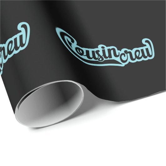 Cousin Crew Geschenkpapier (Rolleneckpunkt)