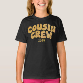Cousin Crew | Gold Matching Cousin Family Wiederse T-Shirt