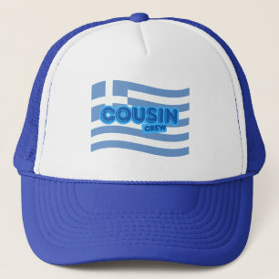 Cousin Crew Griechenland Hat Truckerkappe