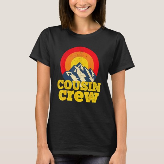 Cousin Crew Kids Matching Tees Camping Group Cousi (Vorderseite)