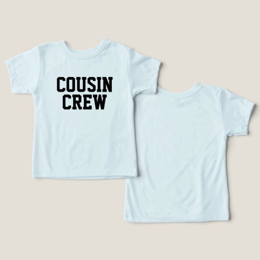 Cousin Crew Kinder (Design Vorderseite & Rückseite)