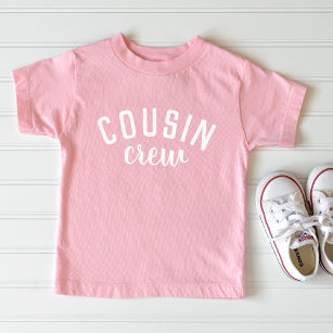 Cousin Crew   Kinder passen Familie Baby T-shirt
