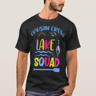 Cousin Crew Lake Squad Familienurlaub Camping T-Shirt