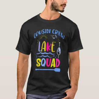 Cousin Crew Lake Squad Familienurlaub Camping T-Shirt