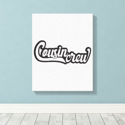 Cousin Crew Leinwanddruck (Insitu (Holzboden))