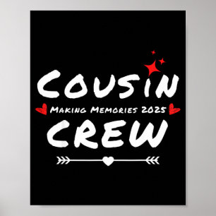 Cousin-Crew macht Erinnerungen 2025 Familientreffe Poster
