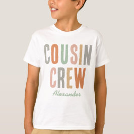 Cousin Crew Matching Boho Family Wiedersehen T-Shirt