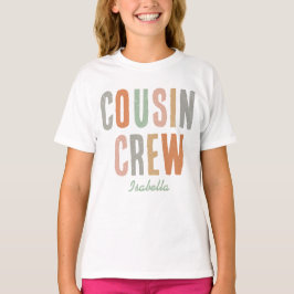 Cousin Crew Matching Boho Family Wiedersehen T-Shirt