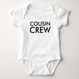 Cousin Crew | Matching Cousin Family Sweatshirt Baby Strampler