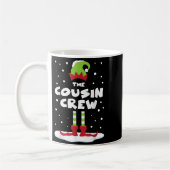 Cousin Crew Matching Group Familienurlaub Weihnach Kaffeetasse (Links)